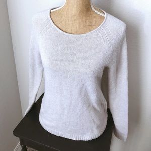 J. Crew grey long sleeve sweater, size small